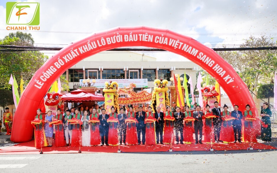 Lễ công bố xuất khẩu lô bưởi đầu tiên của Việt Nam