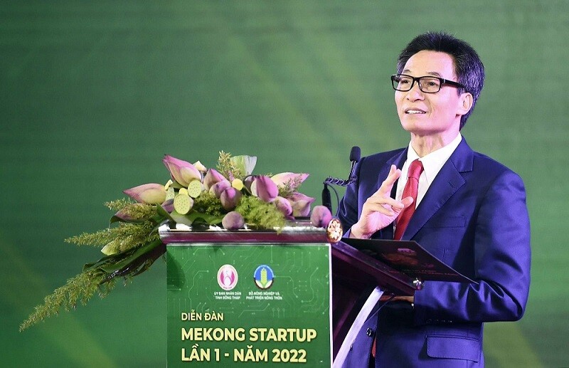 Phó thủ tướng Vũ Đức Đam tại Diễn đàn Mekong Startup 2022